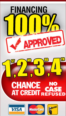 Approved financing on all our used cars